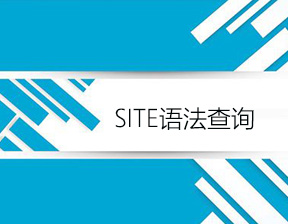 用site語法查詢網(wǎng)站的收錄情況